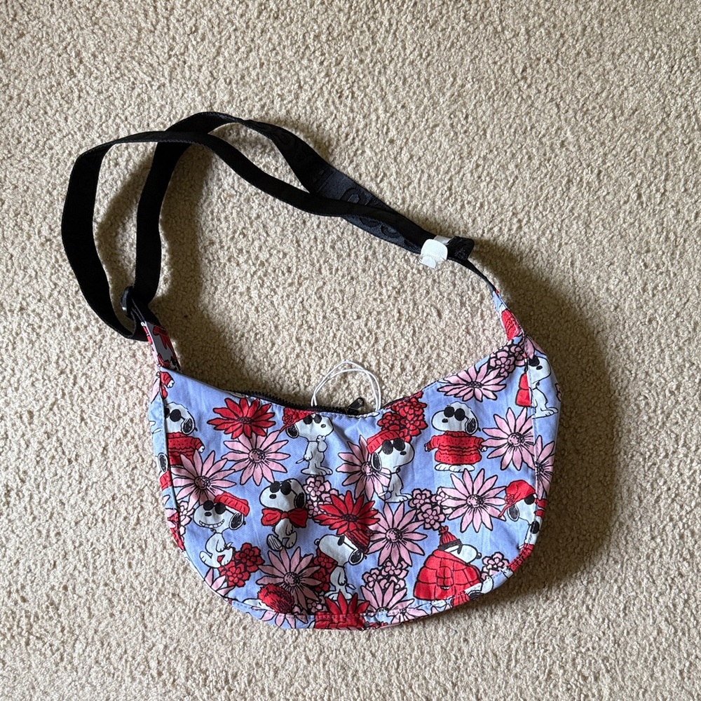 BAGGU Peanuts Snoopy Floral Bag